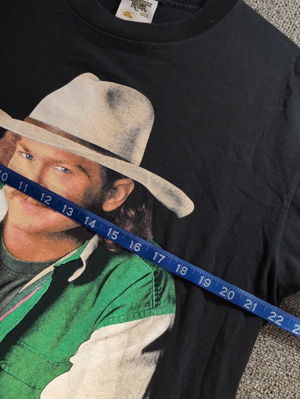 Vintage 1995 Tracy Lawrence I See It Now Album Release Shirt Single Stitch Sz L - Picture 9 of 10